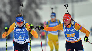 Biathletin franziska preuß muss sich in oberhof lediglich der französin julia simon geschlagen geben. Deutsche Staffel Frauen Jubeln In Oberhof Biathlon Wintersport Sportschau De