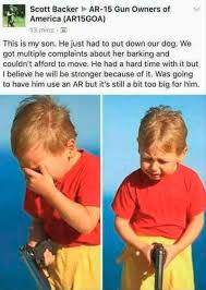 Do Photographs Show A Child Forced To Shoot His Dog Snopes Com