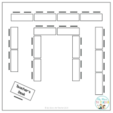 U Shaped Classroom Seating Chart Template Www