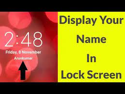 Adding your name to your lockscreen in your favorite phone is just so easy~! Vivo Nickname Animasi Lockscreen Vivo Nickname Animasi Lockscreen How To Set Nickname In All Vivo Mobile Lock Screen Hindi Fitur Pembaruan Di Dalamnya Termasuk Vivo Nickname Animasi Lockscreen Gambar