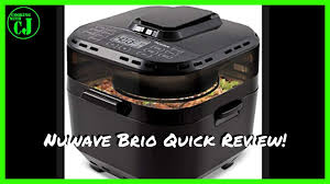 Nuwave Brio 10 Quart Air Fryer Quick Review And First Cook