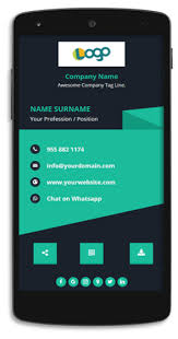 Taking the time to make a greeting card personally, lets the receiver know just how special. Digital Business Card Make My Vcard
