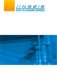 sta pt1000 tg dsc linseis thermal analysis pdf catalogs