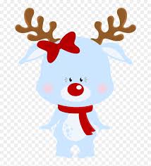 The image is transparent png format with a resolution of 2757x4521 pixels, suitable for design use and personal projects. Transparent Christmas Reindeer Clipart Natal Minus Hd Png Download Vhv