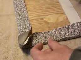 How to vinyl wrap rounded corners. Wrapping Corners On Nautolex Vinyl Youtube