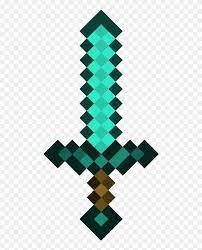 Transparent Diamond Sword Png Minecraft Diamond Sword Clipart 5615734 Is A Creative Clipart Download The Minecraft Diamond Sword Minecraft Sword Clip Art