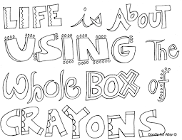 Maybe you would like to learn more about one of these? Inspirational Quote Coloring Pages Doodle Art Alley