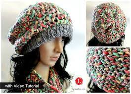 Loom Knitting Patterns Hat Cowl Slouchy Beanie Tam With Step Etsy Loom Knitting Patterns Hat Loom Knitting Patterns Loom Knitting