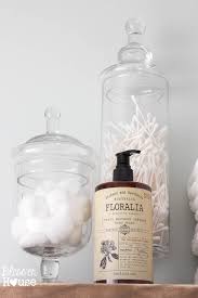 All you need for this project are a couple of apothecary jars, a candle holder, a mason jar and pump, a small vase or milk jar, and a silk wildflower (see below for where i purchased mine). Apothecary Jars The Weathered Fox