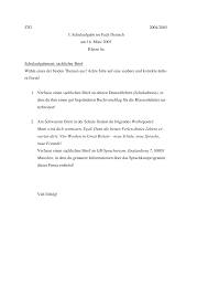 Sachlicher brief / argumentativer brief: 2