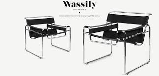 Wassily Chair Bauhaus Siyah Deri Koltuk Atolye Baska Atolye Baska Retro Hayat Yeniden