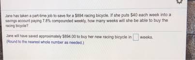 Warehouse wholesale and grocery store. Solved Jane Has Taken A Part Time Job To Save For A 894 Chegg Com