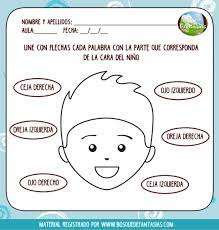 Fichas De Lateralidad Hoja 6 Ejercicios De Lateralidad Ninos De Preescolar Ejercicios Para Preescolar