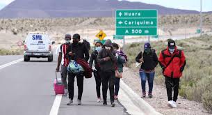 Bolivia restringe el ingreso de productos avícolas en su frontera con chile por riesgo de contagio de gripe aviar. Chile Se Dispara Cruce Irregular De Migrantes Venezolanos En Frontera Con Bolivia Venezuela Fotos Mundo El Comercio Peru