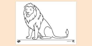 Three burly lions walk around on their hind legs in this printable animal coloring page for kids. 10 000 Top Lion Colouring Teaching Resources
