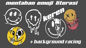 Check spelling or type a new query. Mentahan Emoji Literasi Keren Bg Racing Mentahan Literasi Youtube