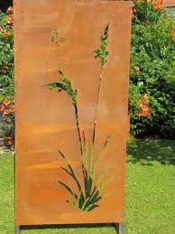 Edelrost Sichtschutz Und Sichtschutzwande Angels Garden Dekoshop Gartenengel Edelrost Sichtschutz Edelrost