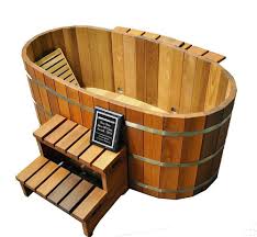 It's made out of recycled lumber, approx. Japanese Soaking Tub Outdoor Diy Ofuro Japanese Soaking Hot Tub 2 Person Wooden Tub Ofuro Banheiro Pequeno Ideias
