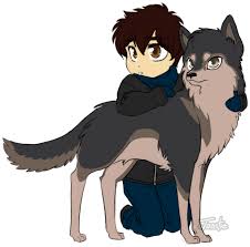 For all kinds of moe art. Anime Chibi Wolf Boychibi Boy And His Wolf By Toa By Lokilover2012 On Deviantart