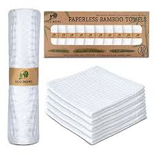 Lastly, even the toughest paper towels only last a use or two before they end up in the trash and eventually a landfill. Reusable Paper Towels Washable Unpaper Towels Eco Friendly Sturdy Super Absorbent Organic Bamboo Paper Towel Alternative Perfect For Reusable Napkins Washcloths Zero Waste Towels For Kitchen Pricepulse