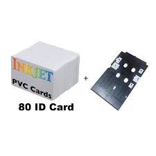 You must use thermal laminating in order to bond the butterfly pouch to the synthetic paper. Printer Point Pvc Id Card Tray 80 Id Card For Epson L800 L805 Printers
