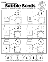 The Moffatt Girls Spring Math And Literacy Packet Kindergarten Kindergarten Math Worksheets Numbers Kindergarten Number Bond