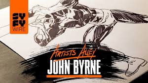 John Byrne Draws Cyclops Artists Alley Syfy Wire Youtube This tutorial shows the sketching and drawing steps from start to finish. john byrne draws cyclops artists alley syfy wire