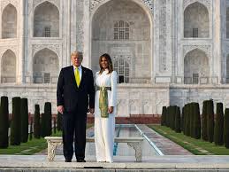 The rest of the taj mahal complex includes make sure to request the amazing hem singh and if you are lucky to get him as your guide on your journey through india, you will have an. Agra Us President Donald Trump Melania Visit Taj Mahal The Economic Times Video Et Now