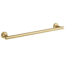 Find and buy replacement parts online. Kohler K 14435 Bn Purist 18 Towel Bar Build Com In 2021 Towel Bar Towel Bar Bathroom Kohler Purist