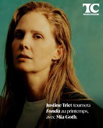 Après le triomphe international d'ANATOMIE D'UNE CHUTE, ce thriller  psychologique, intitulé FONDA, sera le premier film en langue anglaise de  la cinéaste. ✨ Annoncé comme un huis clos, il abordera les thèmes