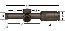 Magnification dials smoothly from a true 1x up to 6x. Vortex Razor Hd Gen Ii E 1 6x24 Richtkijker Richtkijkerbestellen Nl Richtkijkerbestellen