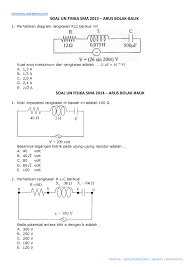 Check spelling or type a new query. Soal Un Fisika Tahun 2013 Materi Rangkain Arus Listrik Jawabanku Id