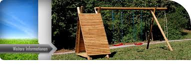Bereits ein kleineres gestell mit einem schaukelbrett sorgt für jede menge spaß und abwechslung auf dem heimischen rasen. Kinderschaukeln Aus Holz Komplettschaukel Vom Spielgerate Fachhandler Vom Spielgerate Fachhandler