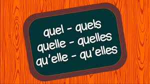 QUEL-QUELS-QUELLE-QUELLES-QU'ELLE-QU'ELLES - Homophones grammaticaux -  YouTube