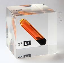 Activated carbon and coal treated with bromine, does the trick. Bromine Wikipedia