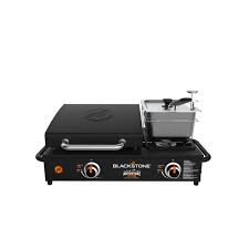 Blackstone Adventure Ready 17 Tabletop Griddle Combo With Fryer Walmart Com In 2020 Outdoor Cooking Grills Griddles Gas Appliances