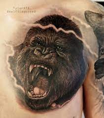 The registered agent on file for this company is christian peralta and is located at 1526 amelia st, honolulu, hi 96819. Tyler Atd Tattoos Harambe Silverback Gorilla Chest Tattoo Tyler