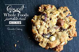 Copycat Whole Foods Jumble Nut Cookies Sarcastic Cooking Recipe Whole Foods Cookies Food Whole Food Recipes