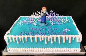 Birthday Sheet Cake Ideas Frozen Themed Sheet Cake Daddycakesbakery Fortcollinsbakery Frozen Birthday Cake Frozen Theme Cake Birthday Sheet Cakes