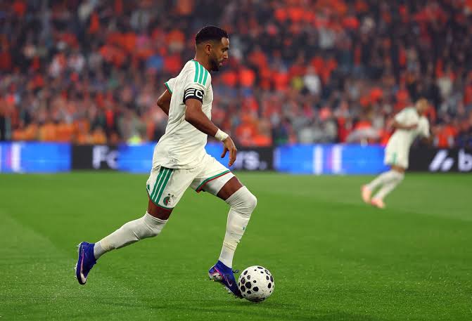 Mahrez starts as captain for Algeria, two changes for Jordan | Reuters