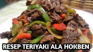 Resep yang di cari pengunjung: Resep Teriyaki Daging Sapi Hokben