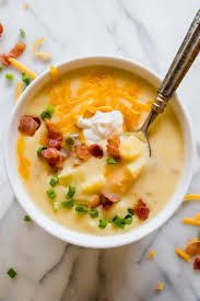 Cream of potato soup recipes. Creamy Potato Soup House Of Yumm