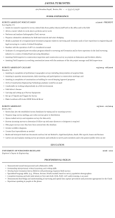 Survey Assistant Resume Sample Mintresume