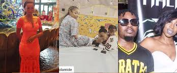 Alone at home filming myself doing all the stuff that gets my wife all hot and bothered. Jaruma Praises Olamide S Wife Shades His Second Babymama Photo