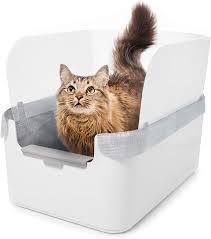 Amazonbasics hooded cat litter box. Best Litter Boxes For High Spraying Cats High Side Litter Boxes