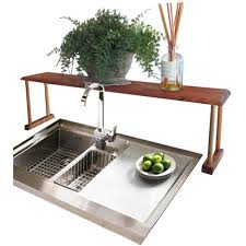 home basics space saving pine wood over