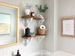 1 the best bathroom shelves for your bathroom decor : How To Style Bathroom Shelves Jordecor