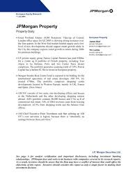 Sales, leasing, and property management skills for agents. Jpmorgan Property Patron Capital