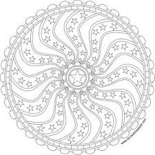 Stars And Stripes Rosette Mandala To Color Mandala Coloring Pages Mandala Coloring Coloring Pages