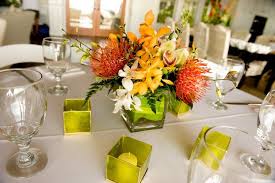 Tropical Centerpiece Ides For Round Tables Tropical Wedding Decor Tropical Wedding Centerpieces Tropical Centerpieces